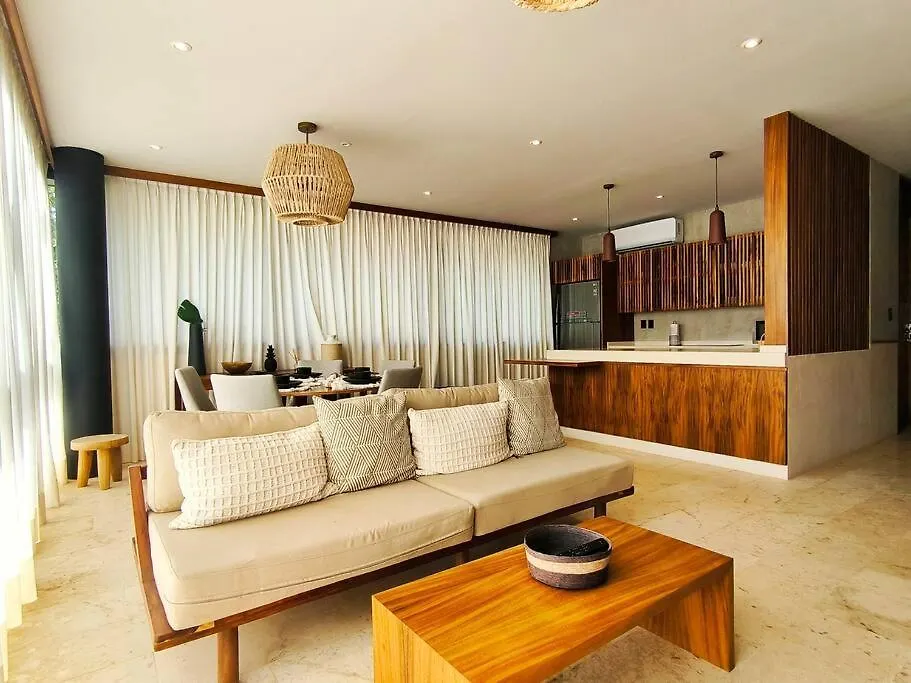 Nuuch Ph1 Comfy 2 Bdr Penthouse W Pvt Pool Aldea Zama Apartment Tulum